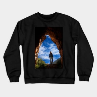 Coming out of the tunnel - Ancient Mycenae Crewneck Sweatshirt